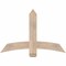 Ekena Millwork Bellingham Smooth Timber Gable Bracket, Douglas Fir, 48"W x 32"H x 1 1/2"D x 5 1/2"F, 16/12 Pitch GBW048X32X0206BEL00SDF - alternate 1